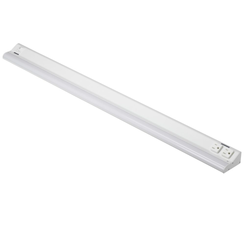 UCR5CCT40WH - 40" 25W 120V 5CCT WHT Under Counter W Receptacles