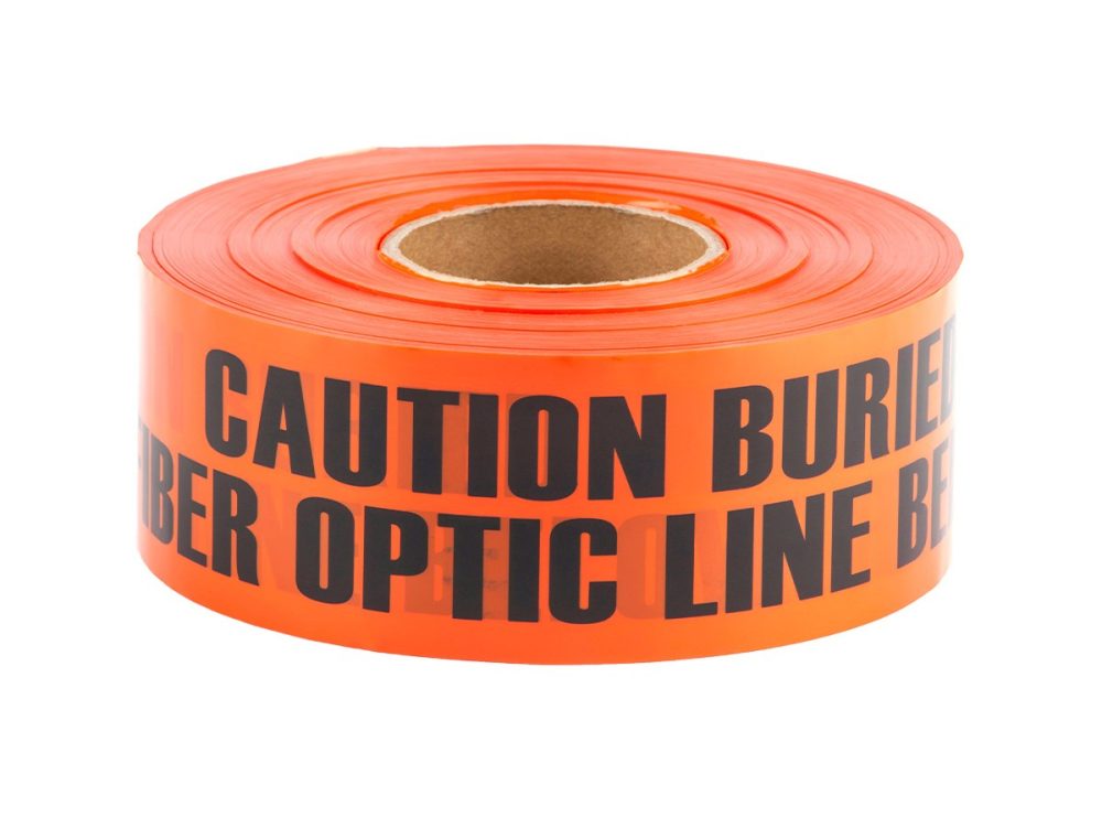 UT44D - 3'' X 1000' Orange Underground Tape - Image 3