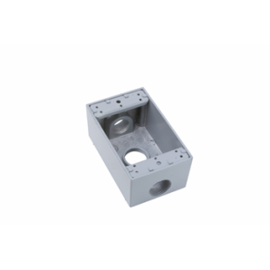 WPB33 - Weather Proof Box 1G 3 Hole 3/4