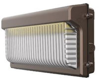 WPLED120PSL48CSB - 80/100/120W Led Wallpack 3K/4K/5K 11000-17500LM