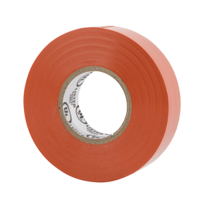 WW7320R - 3/4"X66' Orng Prem Vny Tape