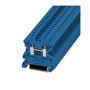 XBUT4BU - 6.2MM Wide Blue Feed Through TB 26-10awg
