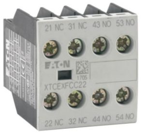 XTCEXFCC22 - Contactor Accessory Front Aux Seq C Frame B-C 2no2