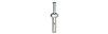 ZA125 - 1/4'' X 1-1/4'' Zamac Alloy Anchor