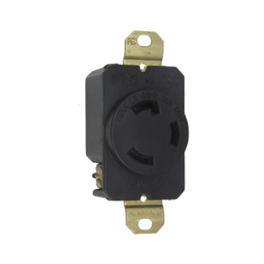 L530R - Turnlok Recp SGL 3W 30A 125V